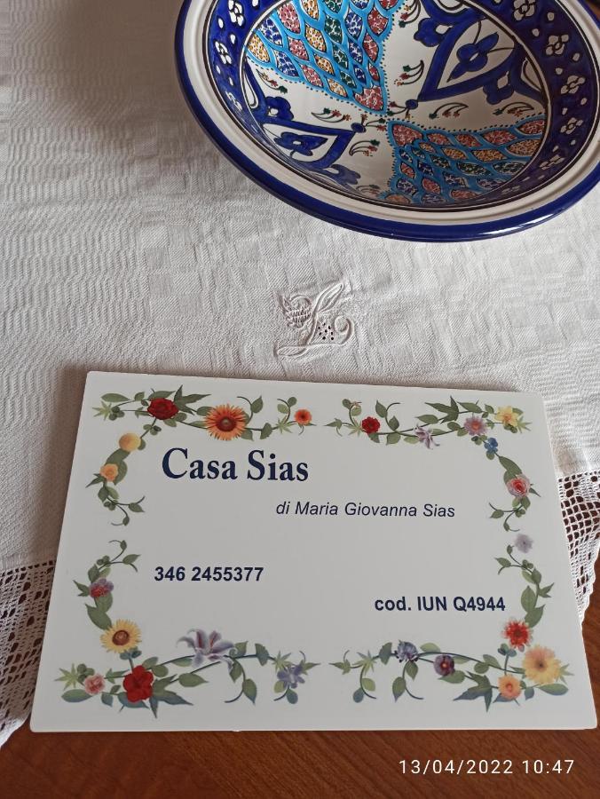 Casa Sias Lägenhet Santu Lussurgiu Exteriör bild